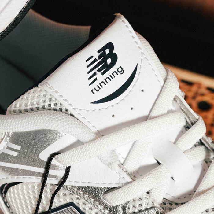 New Balance 530 White Silver Navy Indigo GS (100% Authentic) - Image 2