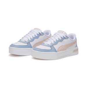 PUMA Sepatu Skye Women's Trainers White-Island Pink-Blue Wash