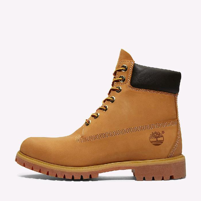 Timberland Waterproof Men's Boot - Wheat Nubucks - Image 7