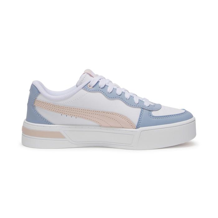 PUMA Sepatu Skye Women's Trainers White-Island Pink-Blue Wash - Image 5